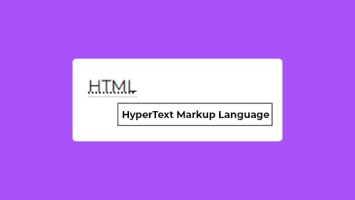 HTML Abbreviation Generator