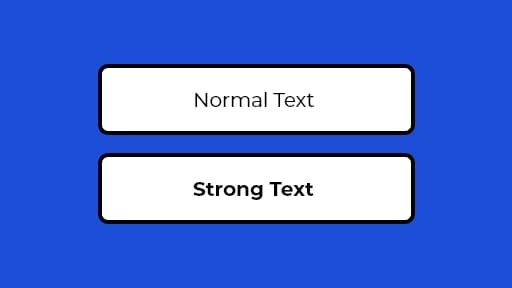 HTML Strong Text Generator