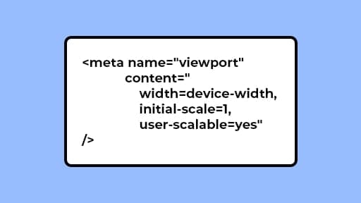 HTML Viewport Meta Tag Generator