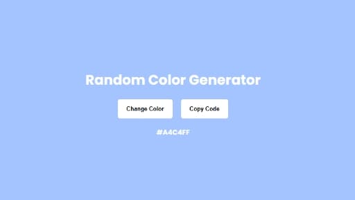 Random Color Generator