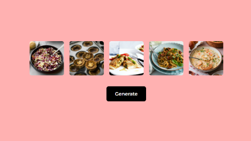 Random Recipe Generator